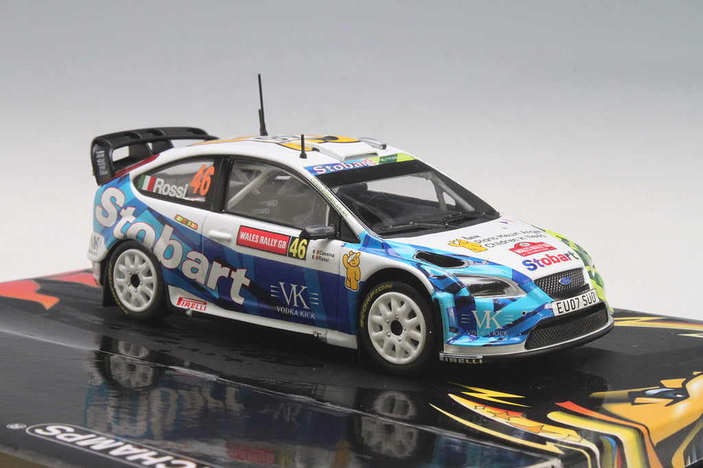 Minichamps 1:43 Ford Focus RS Rally Stobart Rossi/Cassina #46 Wales Rally WRC 2008 400088146