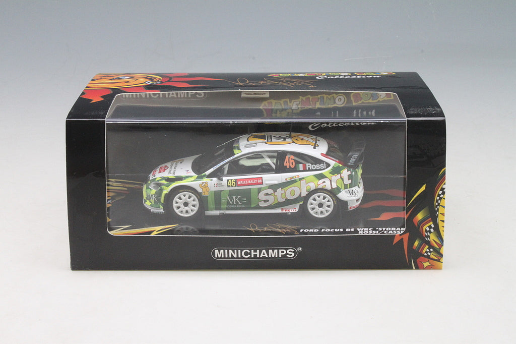 Minichamps 1:43 Ford Focus RS Rally Stobart Rossi/Cassina #46 Wales Rally WRC 2008 400088146