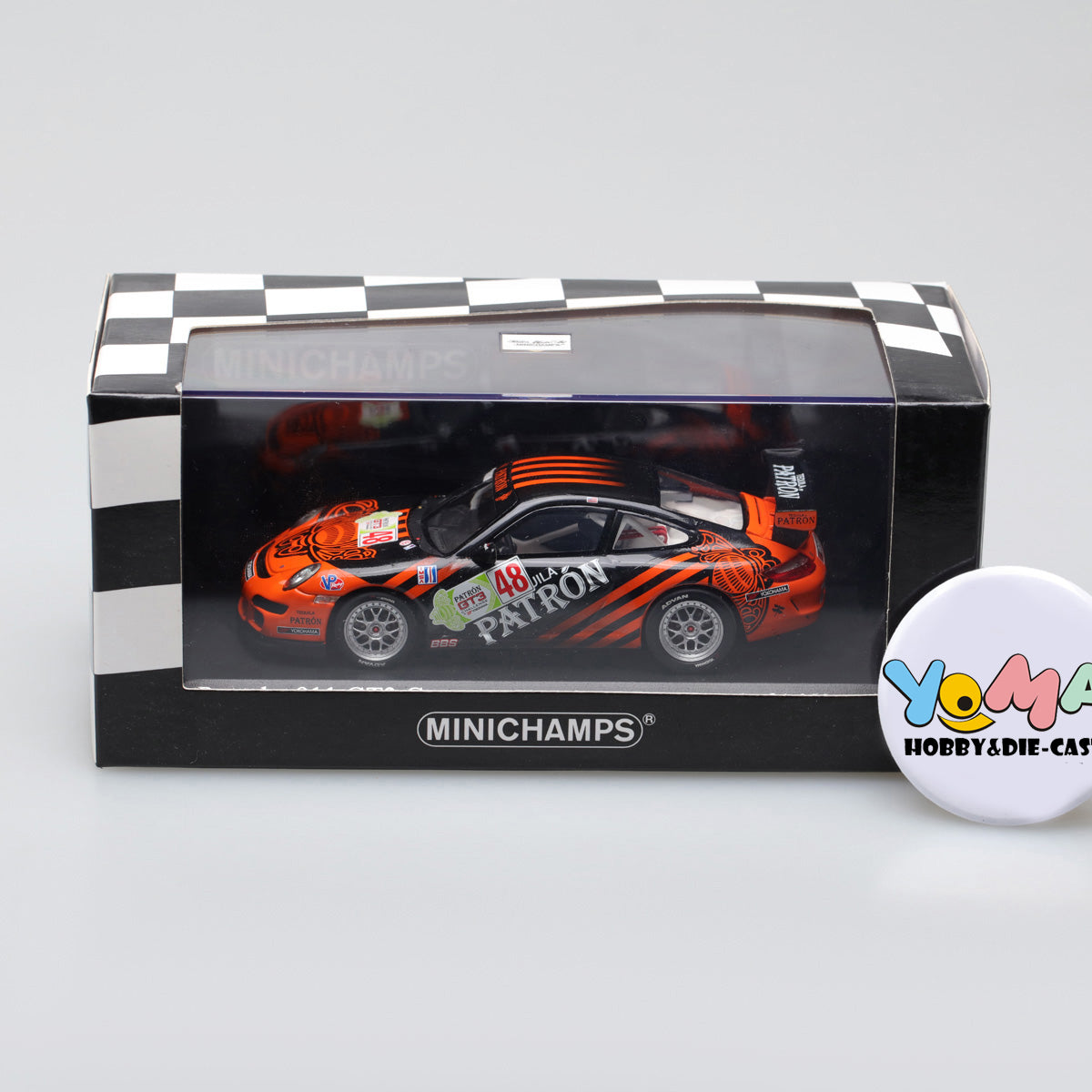 Minichamps 1:43 Porsche 911 GT3 CUP Charles Morgan #48 IMSA GT3 Challenge 400096748