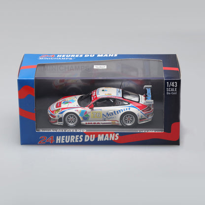 Minichamps 1:43 Porsche 911 GT3 RSR – IMSA Performance Matmut – Narac/Long/Pilet #76 24H LeMans 2009 400096976