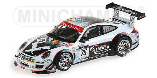 Minichamps 1:43 Porsche 911 GT3 R Prospeed Competition #75 24H SPA 2011 400118975