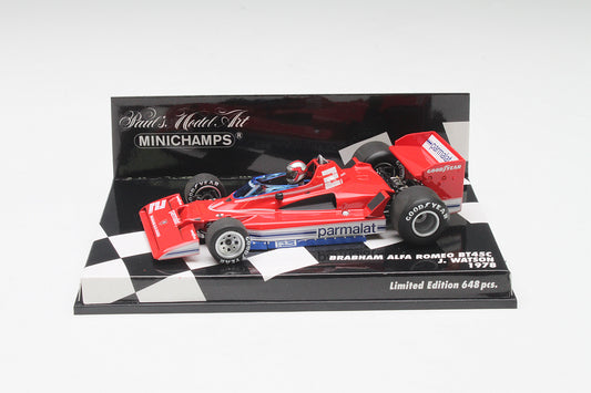 Minichamps 1:43 Brabham Alfa Romeo BT45C #2 John Watson 1978 400780002