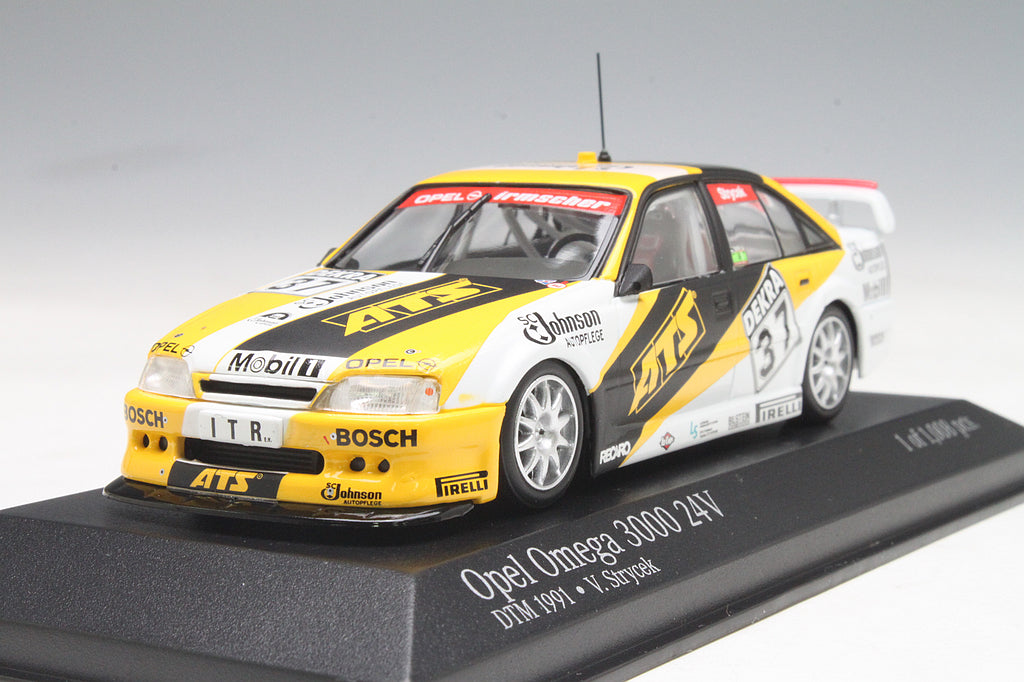 Minichamps 1:43 Opel Omega (A) 3000 24V - Irmscher ´ATS´ Volker Strycek #37 DTM 1991 400914437
