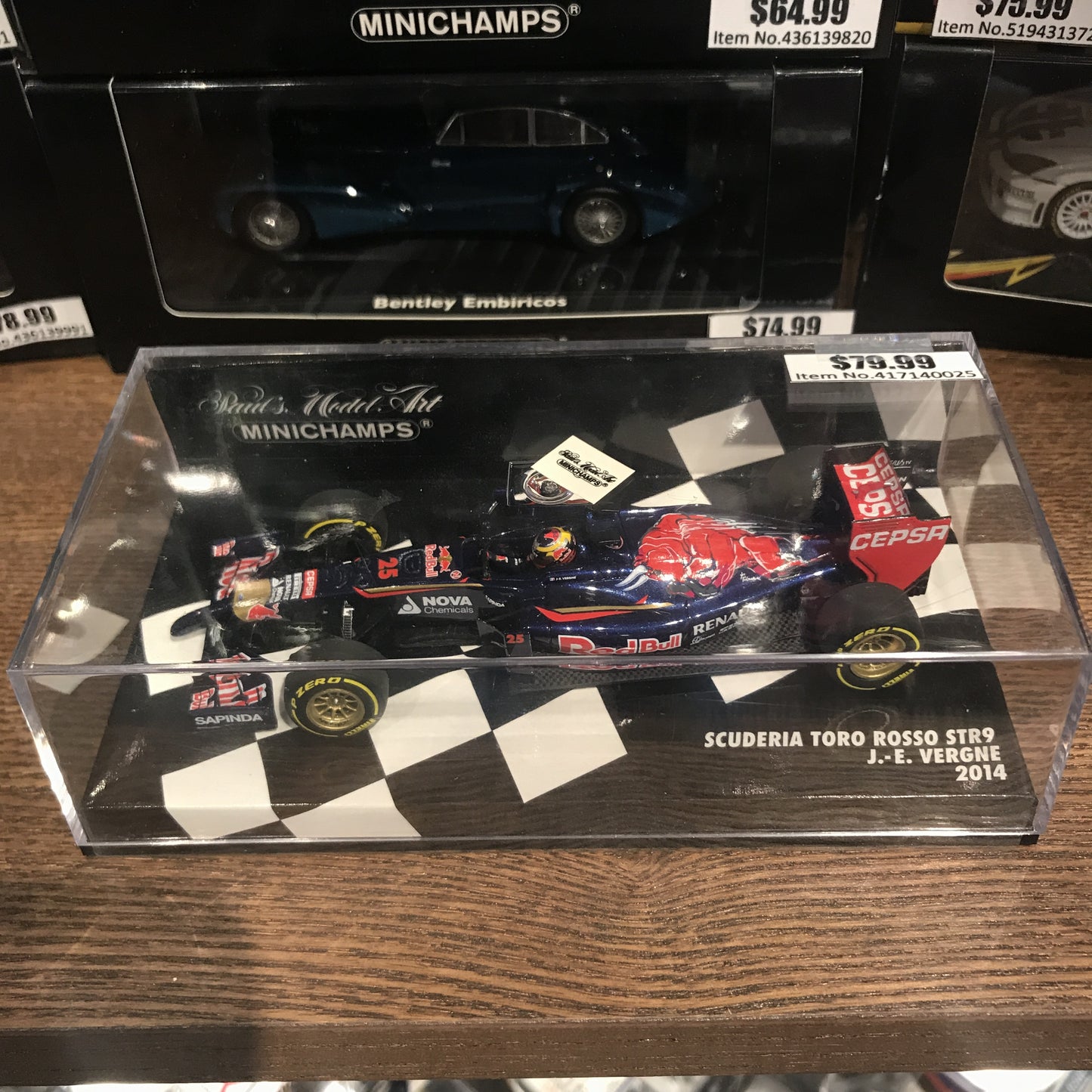 Minichamps 1:43 Scuderia Toro ROSSO STR9 #25 Jeaneric Vergne 2014 417140025