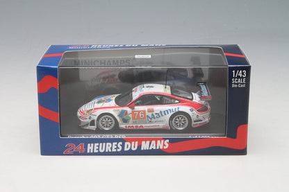 Minichamps 1:43 Porsche 997 GT3 RSR IMSA Performance Matmut Narac/Pilet/Long #76 24H Le Mans 2010 410106976