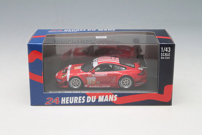 Minichamps 1:43 Porsche 997 GT3 RSR BMS Scuderia Italia Holzer/Westbrook/Scheider #97 24H Le Mans 2010 410106997