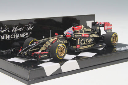 MINICHAMPS 1:43 LOTUS MERCEDES E23 R. GROSJEAN 2015 MINICHAMPS 1:43 LOTUS MERCEDES E23 R. GROSJEAN 2015