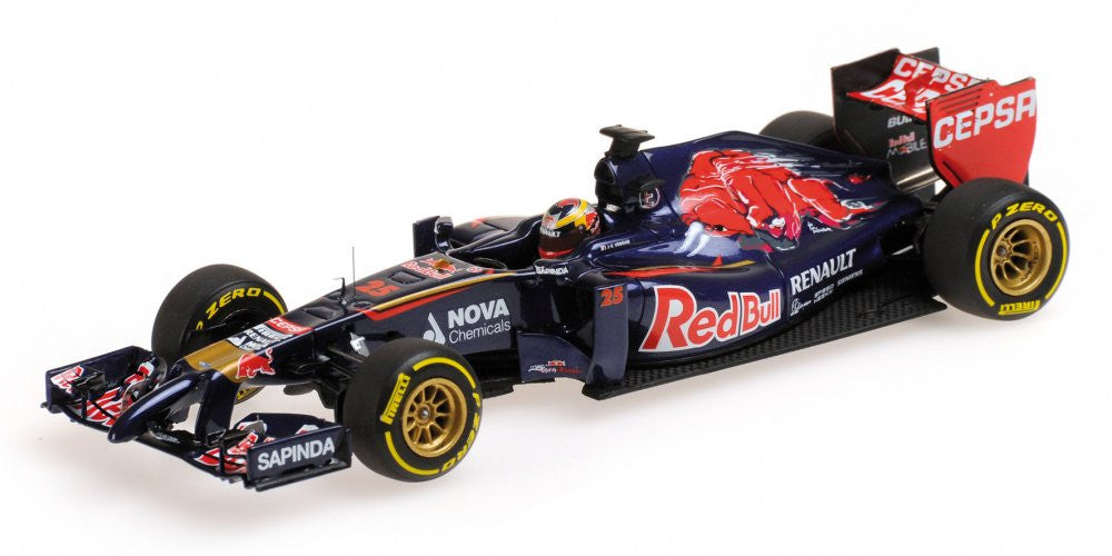 Minichamps 1:43 Scuderia Toro ROSSO STR9 #25 Jeaneric Vergne 2014 417140025