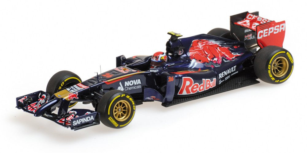 Minichamps 1:43 Scuderia Toro Rosso STR9 #26 Daniil Kvyat 2014 F1 Formula One 417140026