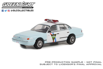GreenLight 1:64 Hot Pursuit Series 42 - 1992 Ford Crown Victoria Police Interceptor - South Dakota Highway Patrol 43000-B
