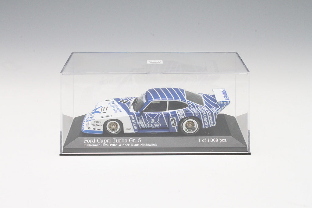 Minichamps 1:43 FORD CAPRI GR.5 ´D&W´ TEAM ZAKSPEED WINNER DRM NURBURGRING #3 1982 430828503