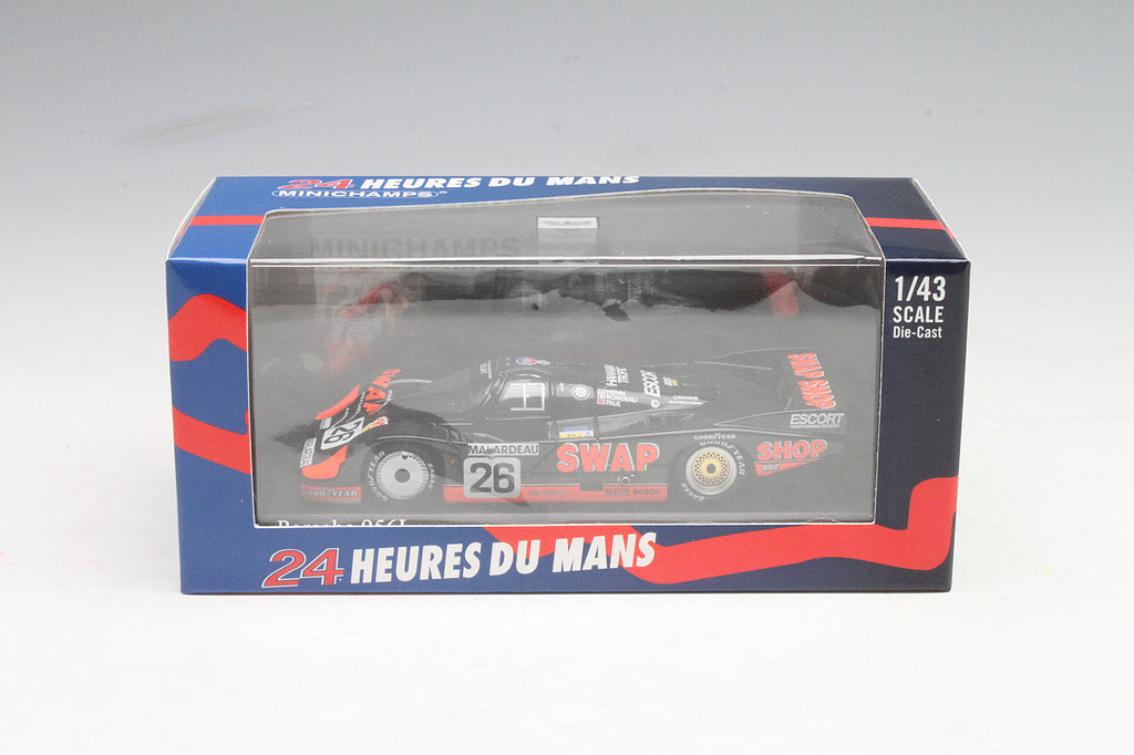 Minichamps 1:43 PORSCHE 956L ´HENN´S T-BIRD SWAP SHOP´ 24H LE MANS #26 1984 430846526