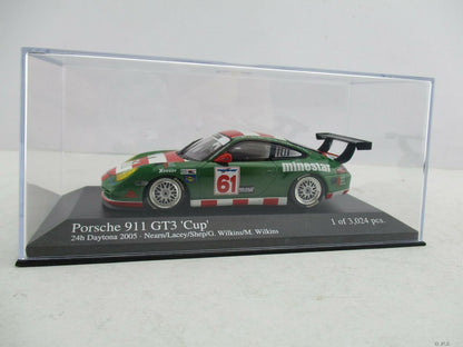 Minichamps 1:43 Porsche 911 GT3 Nearn/Lacey/Shep/Wilkins/Wilkins Team The Racers Group East #61 24H Daytona 2005 400056261