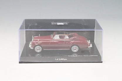 Minichamps 1:43 Rolls-Royce Silver Cloud II Cabriolet 1960 Red 436134930