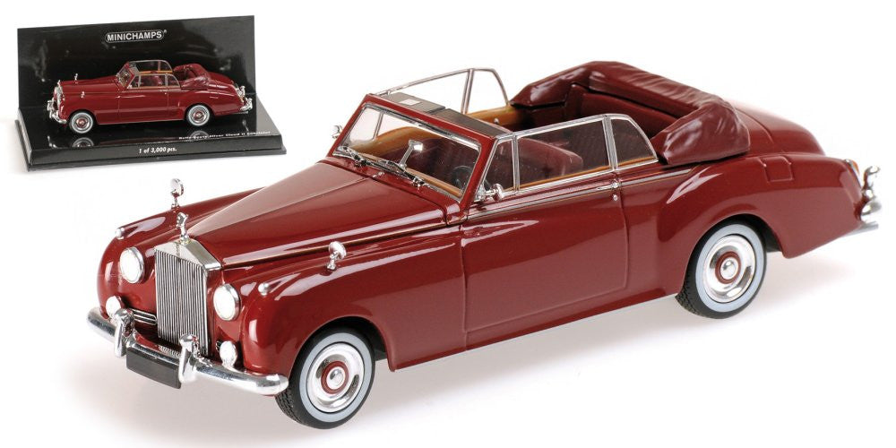 Minichamps 1:43 Rolls-Royce Silver Cloud II Cabriolet 1960 Red 436134930