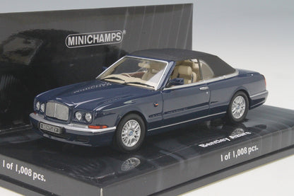 Minichamps 1:43 BENTLEY AZURE 1996 BLUE 436139931