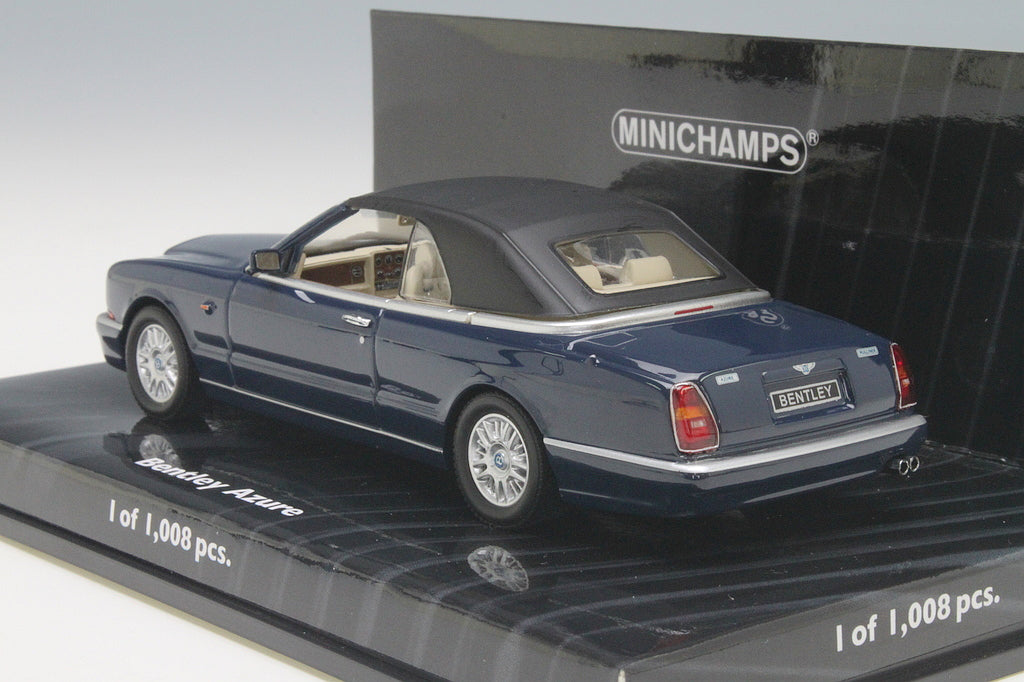 Minichamps 1:43 BENTLEY AZURE 1996 BLUE 436139931