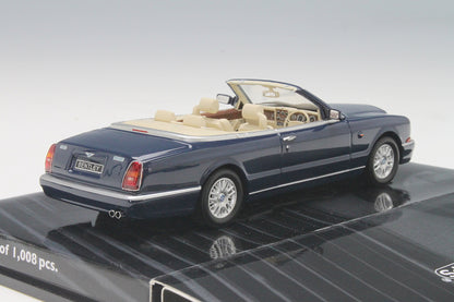 Minichamps 1:43 BENTLEY AZURE 1996 BLUE 436139931