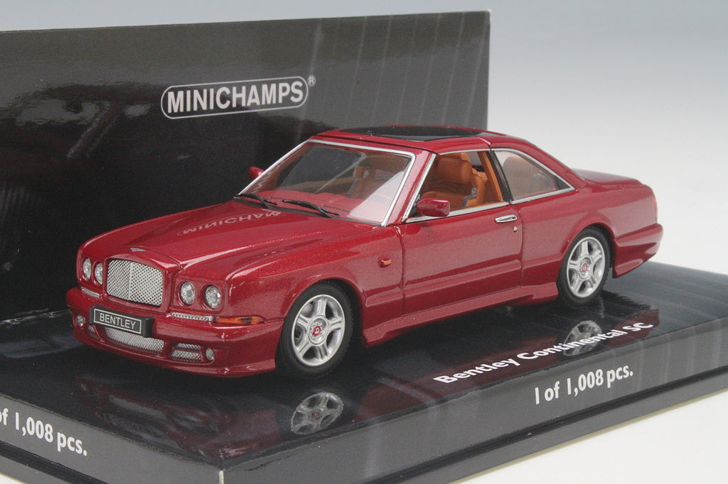 Minichamps 1:43 Bentley Continental SC 1996 Red Metallic 436139991