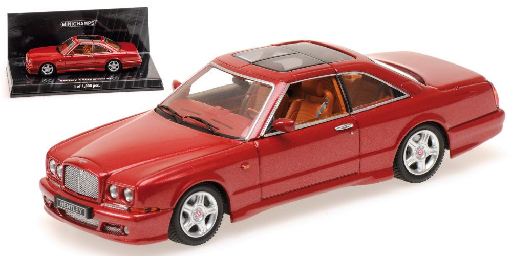 Minichamps 1:43 Bentley Continental SC 1996 Red Metallic 436139991