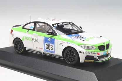 Minichamps 1:43 BMW M235I Racing Osterlund/Honkanen/Lyback/Henkola #303 24H Nurburgring 2014 437142403