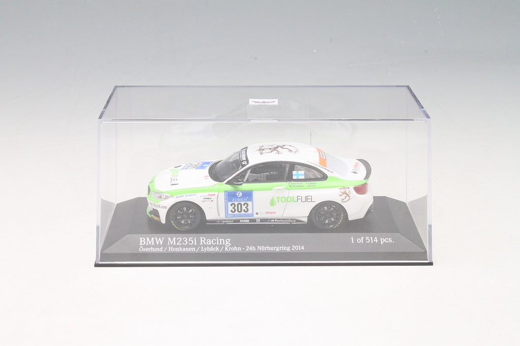 Minichamps 1:43 BMW M235I Racing Osterlund/Honkanen/Lyback/Henkola #303 24H Nurburgring 2014 437142403
