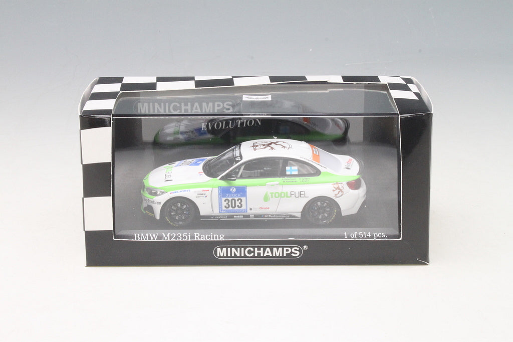 Minichamps 1:43 BMW M235I Racing Osterlund/Honkanen/Lyback/Henkola #303 24H Nurburgring 2014 437142403