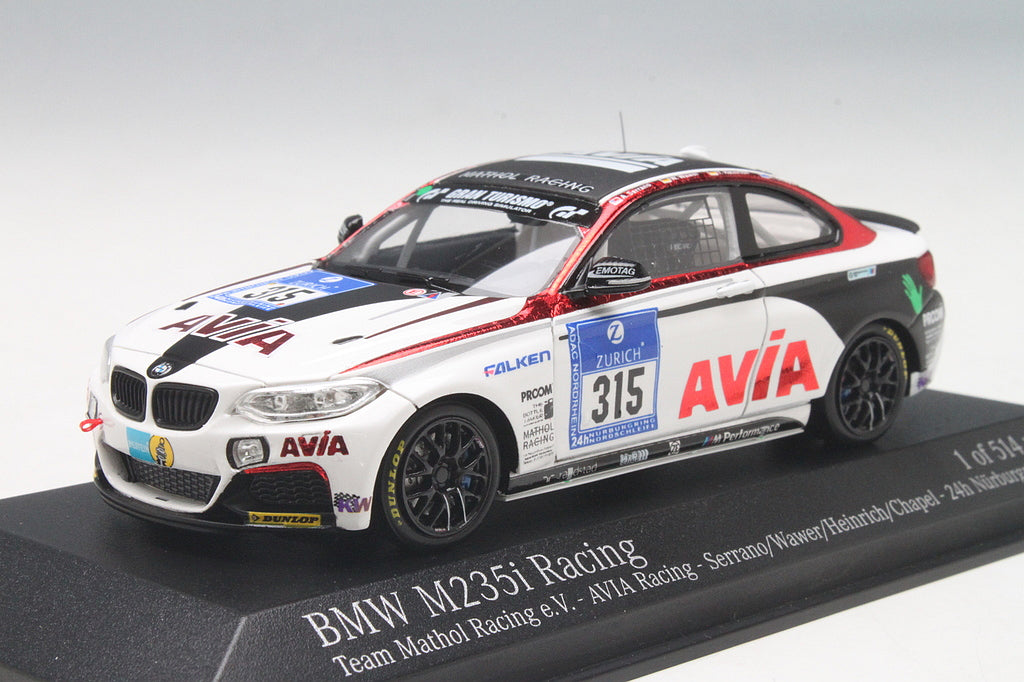Minichamps 1:43 BMW Z4 GT3 Team MARC VDS Buurman/Piccini/Martin/Goransson #25 24H Nurburgring 2013 437142415