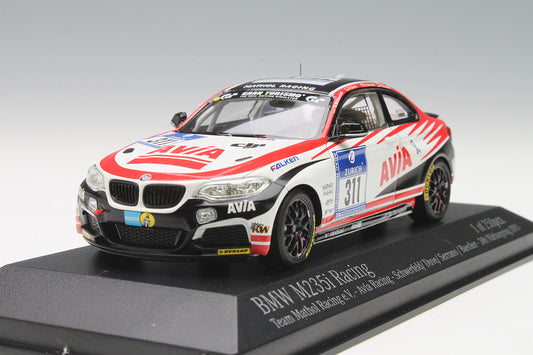 Minichamps 1:43 BMW M235I Racing Mathol Racing E.V. Avia Racing Schwerfeld/Duve/Serrano/Baecker #311 24H Nurburgring 2015 437152511