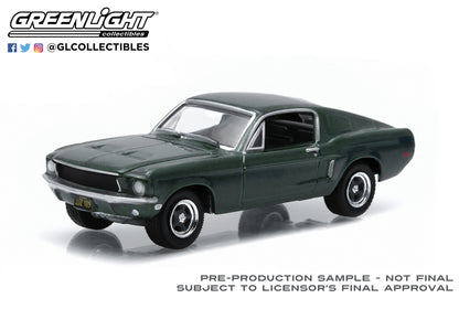 GreenLight 1:64 1968 Ford Mustang GT Fastback - Highland Green 44723