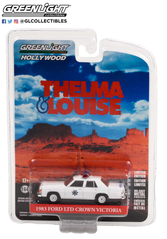 GreenLight 1:64 Hollywood Special Edition - Thelma & Louise (1991) - 1983 Ford LTD Crown Victoria - Arizona Highway Patrol 44945-D