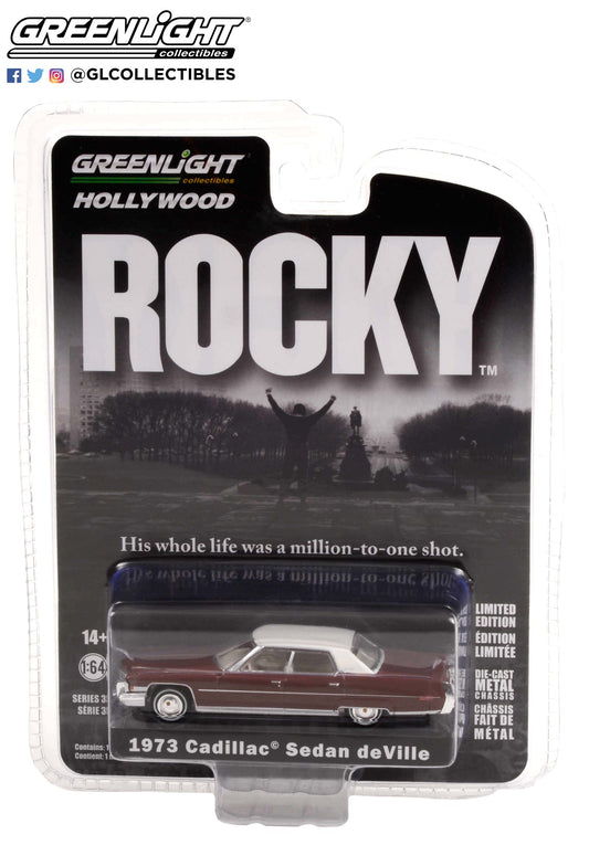 GreenLight 1:64 Hollywood Series 35 - Rocky (1976) - 1973 Cadillac Sedan deVille 44950-A