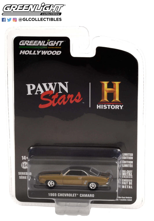 GreenLight 1:64 Hollywood Series 35 - Pawn Stars (2009-Current TV Series) - 1969 Chevrolet Camaro Z/28 44950-C