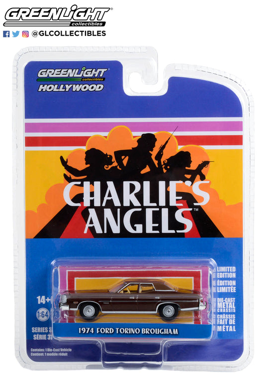 GreenLight 1:64 Hollywood Series 37 - Charlie s Angels (1976-81 TV Series) - 1974 Ford Gran Torino Brougham 44970-A