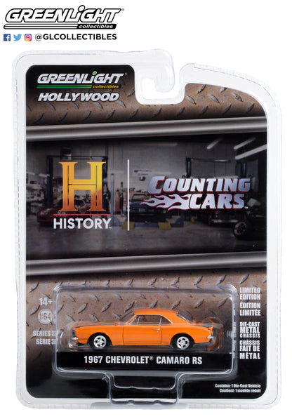 GreenLight 1:64 Hollywood Series 37 - Counting Cars (2012-Current TV Series) - 1967 Chevrolet Camaro RS 44970-F
