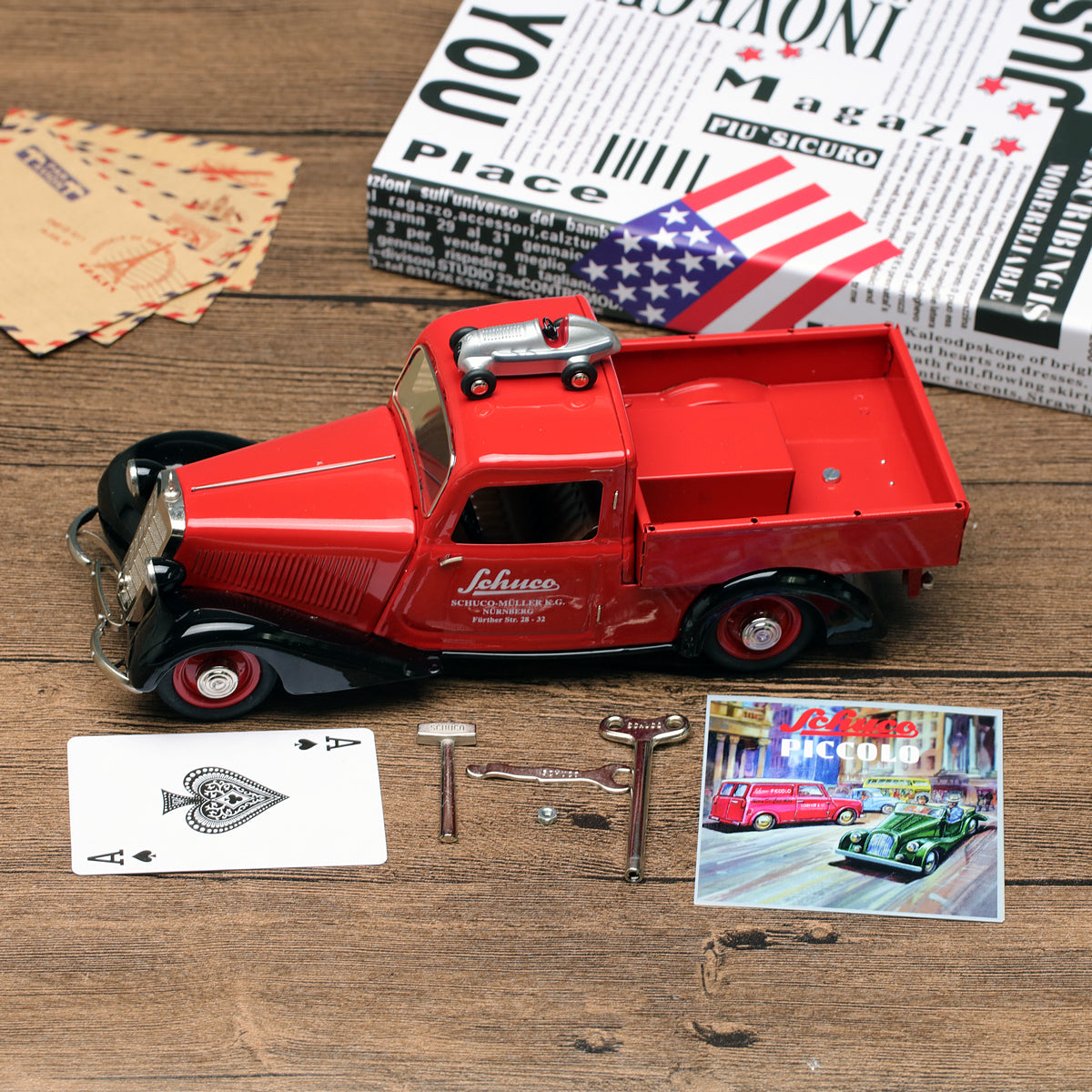 Schuco 1:18 Mercedes Benz 170V Promotion Clockwork Car 450004500