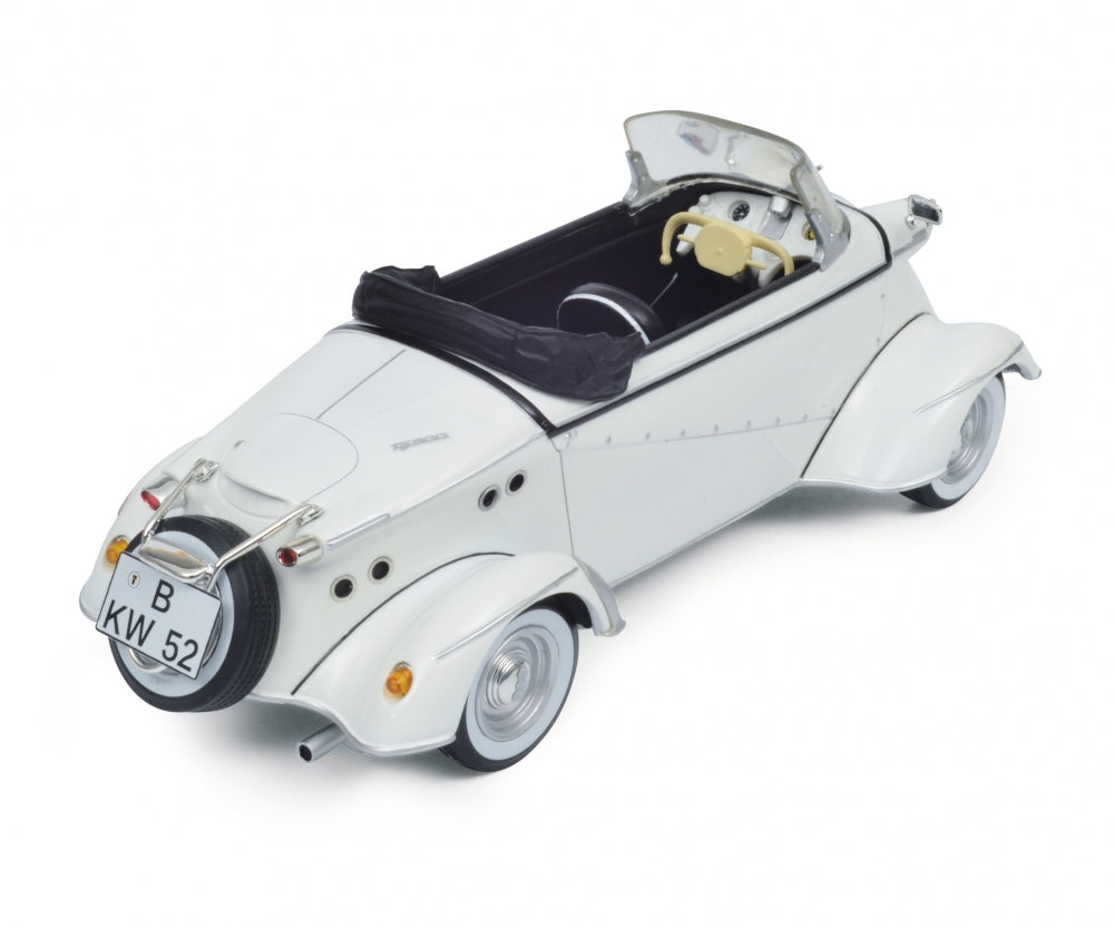 Schuco 1/18 FMR TG 500 Roadste Tiger white 450014900