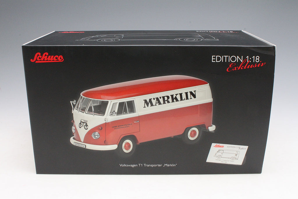 Schuco 1:18 Volkswagen VW T1 Box Van "Märklin" 450027700