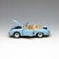 Schuco 1:18 Porsche 356 A Cabriolet Blue 450031100