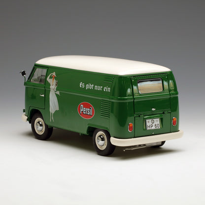 Schuco 1:18 Volkswagen T1b transporter Persil Year 1959-63 green 450036600
