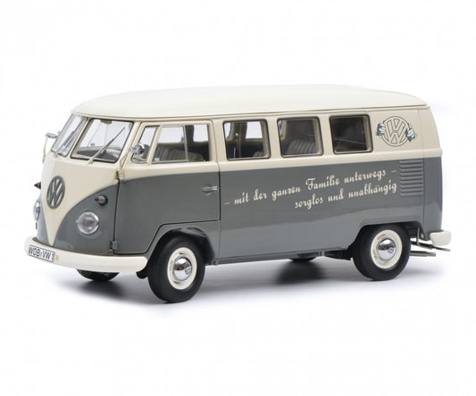 Schuco 1/18 Volkswagen T1b mit der ganzen Familie unterwegs 450037700