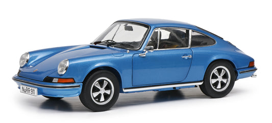 Schuco 1:18 Porsche 911 S Coupe Blue 450039100