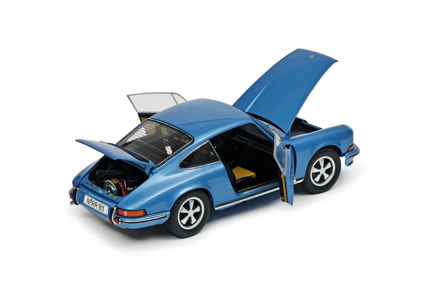 Schuco 1:18 Porsche 911 S Coupe Blue 450039100