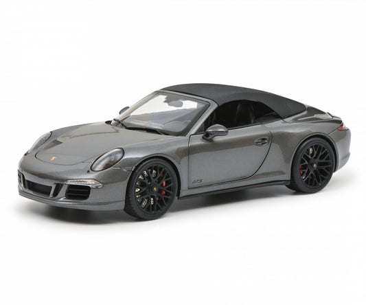 Schuco 1:18 Porsche 911 991 Carrera GTS Cabriolet Grey 450039800