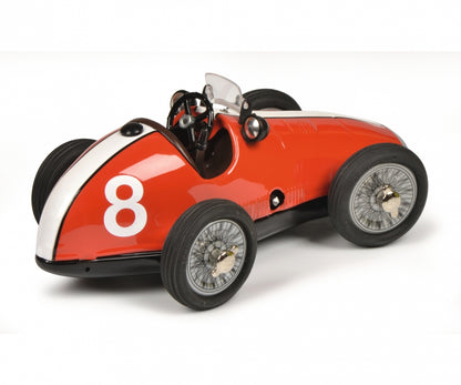 Schuco Grand Prix Racer Ferrari #8 red Clockwork car 450108500
