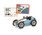 Schuco Grand Prix Racer Ferrari #6 construction kit Blue Clockwork car 450109200