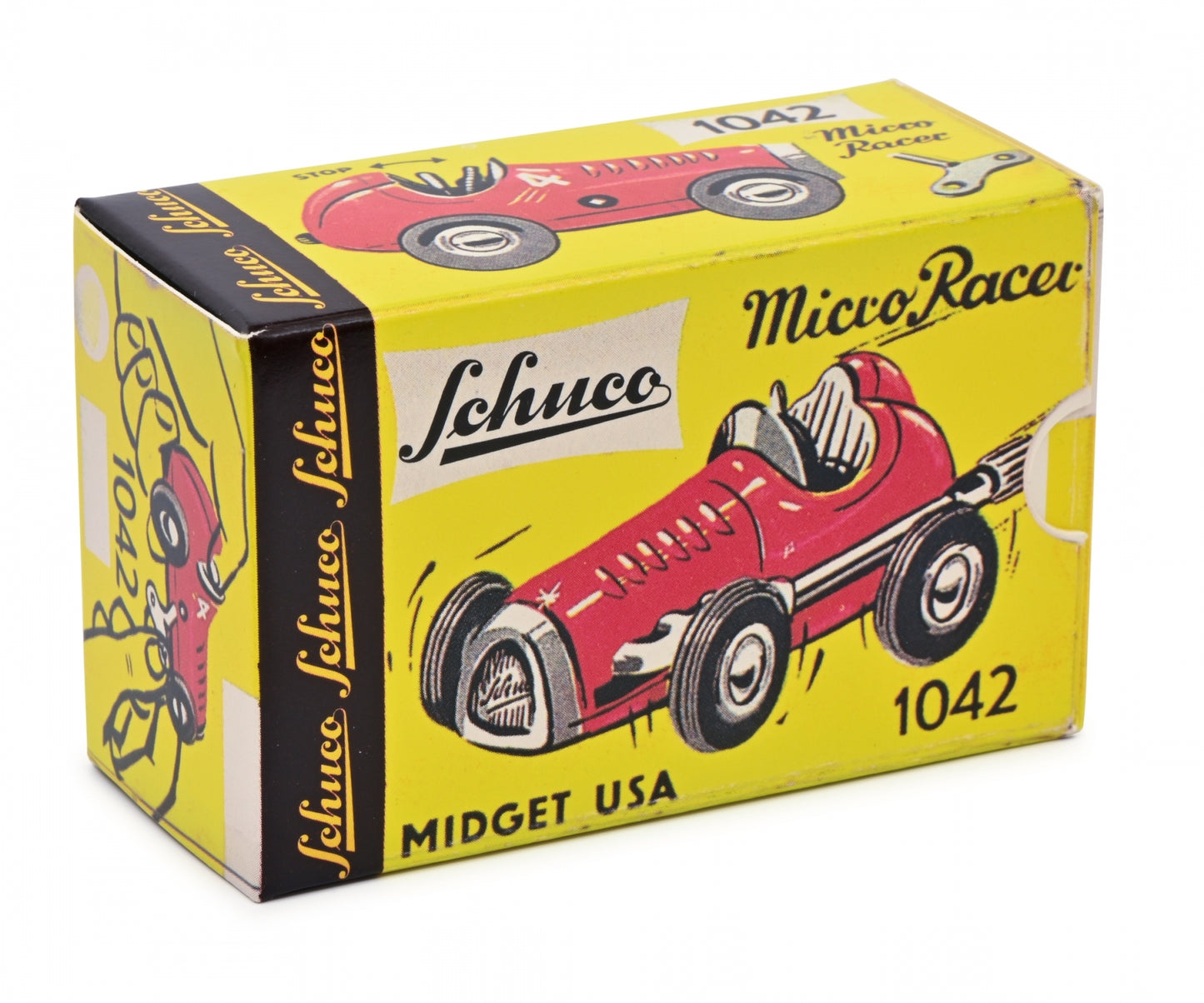Schuco Micro Racer Midget #8 #3 BS Clockwork car Construction Kit 450162000