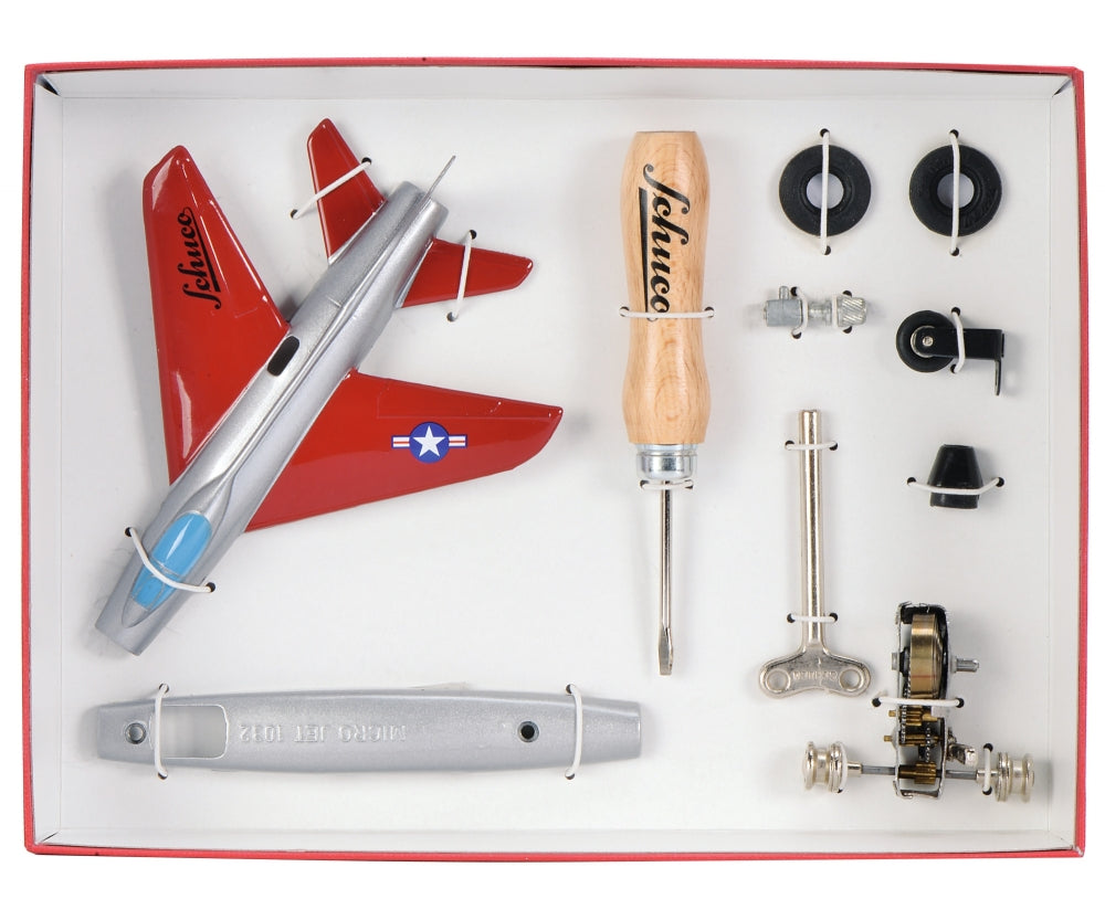 Schuco Micro Jet Super Sabre F100 Clockwork construction kit 450178200