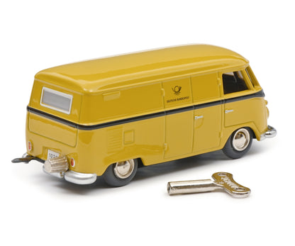 Schuco Clockwork car Micro Racer Volkswagen T1 box van Deutsche Bundespost 450196800