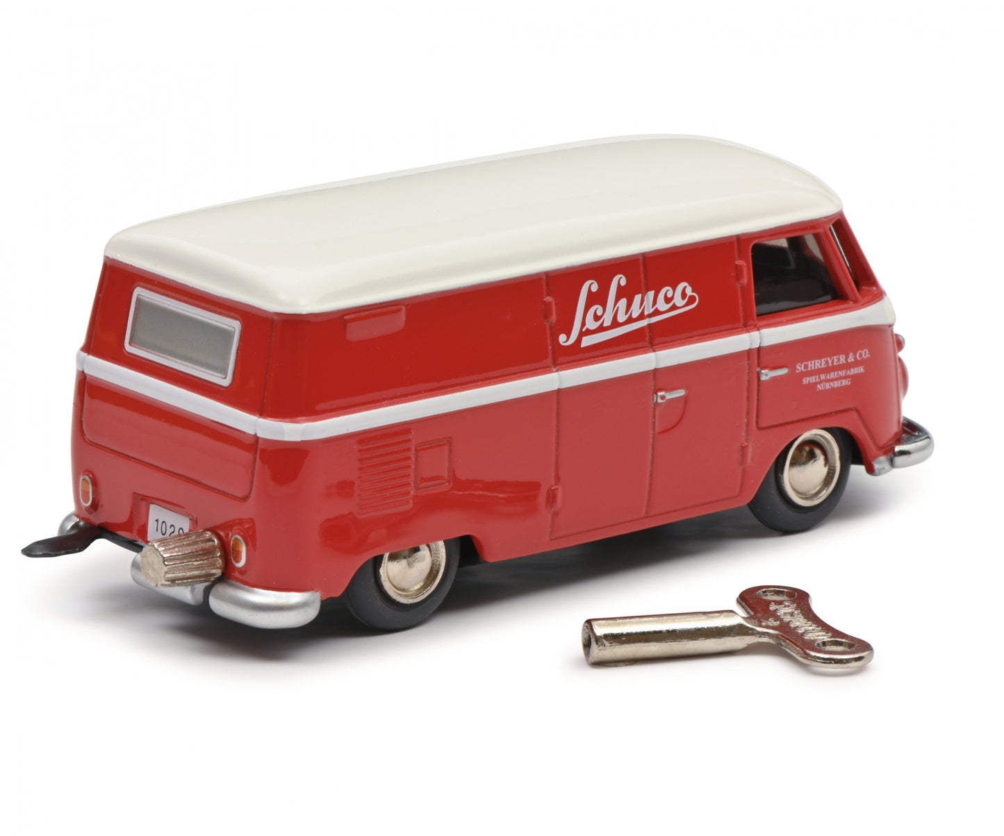 Schuco Clockwork car Micro Racer Volkswagen T1 box van Schuco 450196900